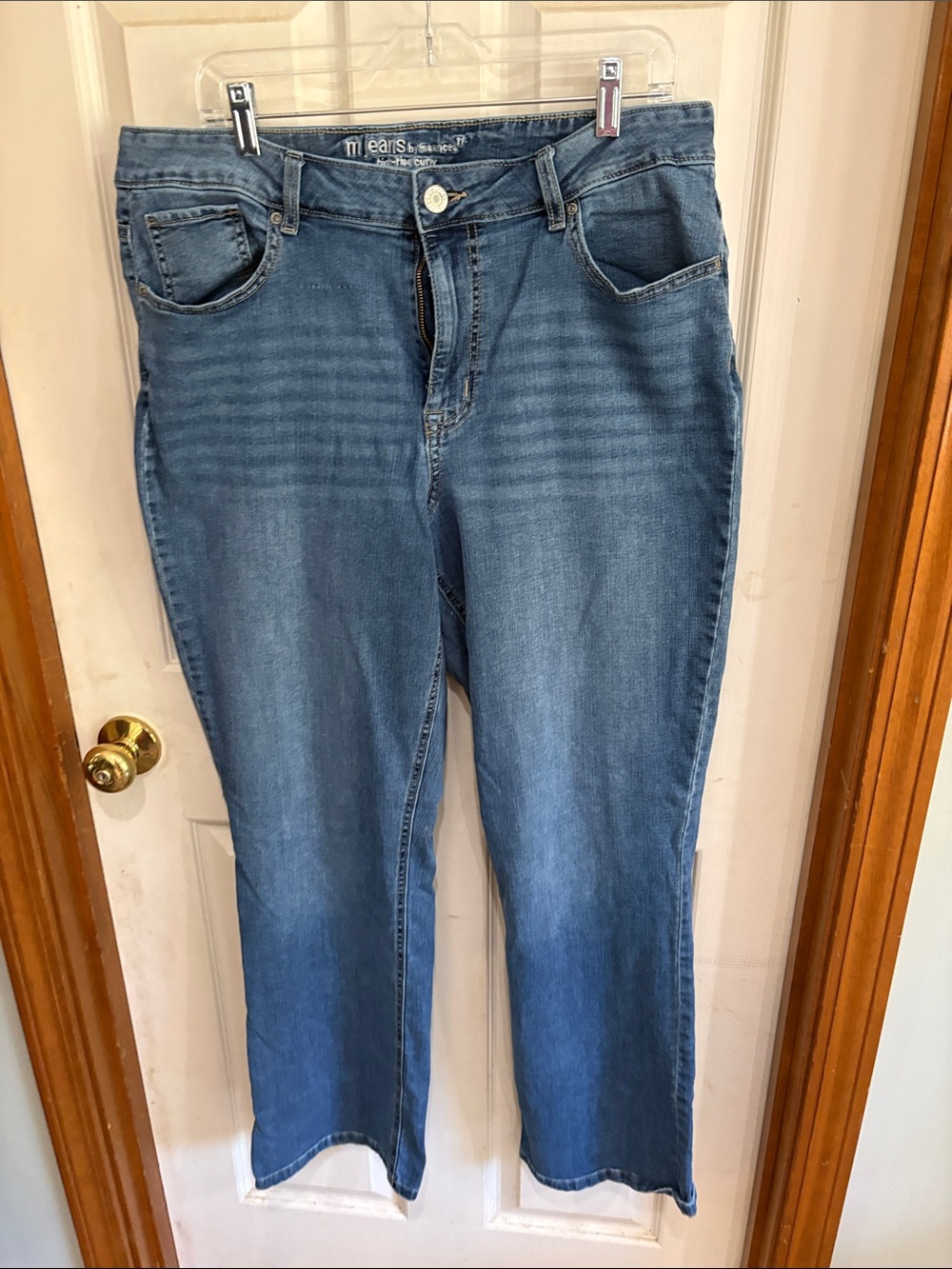 Maurices Women's Boot Cut Jeans in Medium Blue Wash
